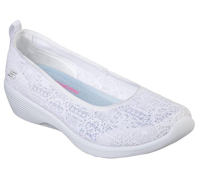 Zapatos con Plataforma Skechers Mujer - Arya Blanco KCQGJ9348